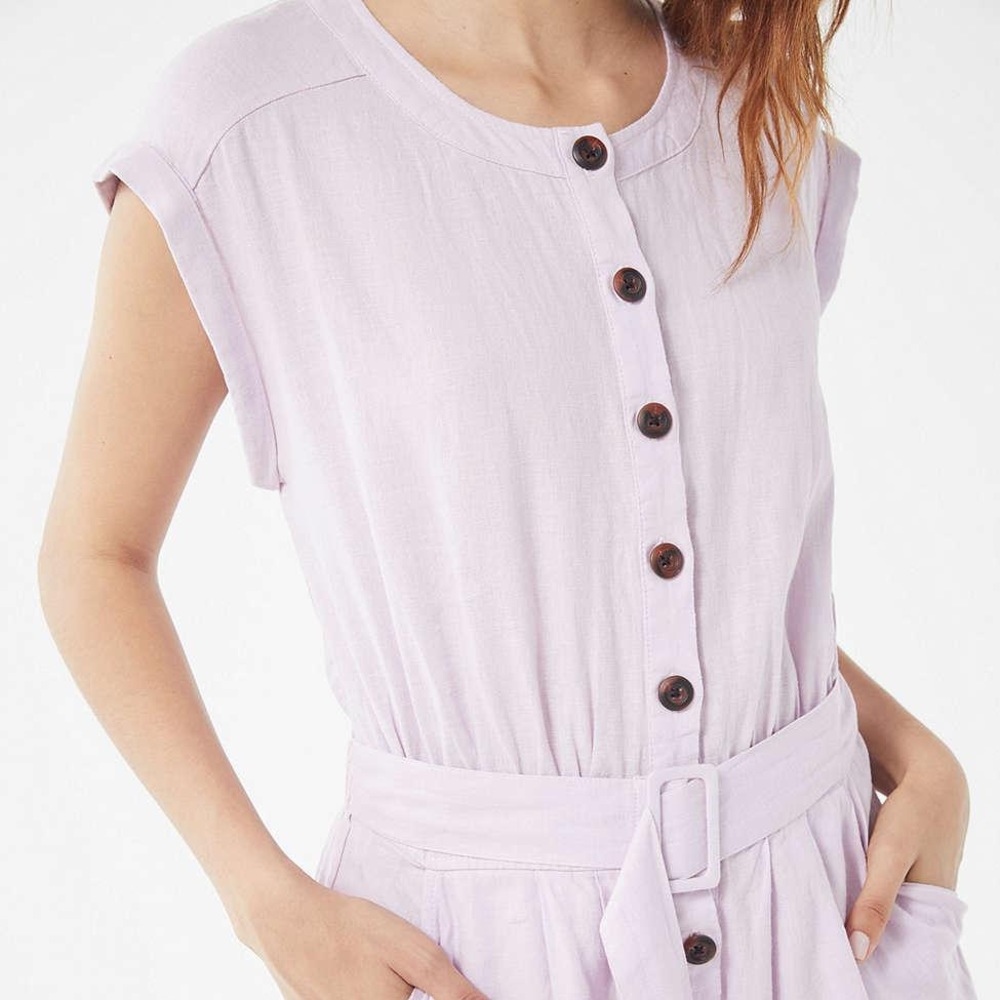 Urban outfitters button up romper